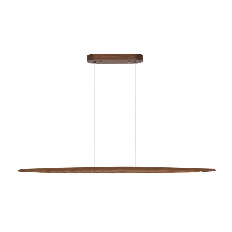 Wood Horizontal Pendant Light