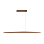 Wood Horizontal Pendant Light