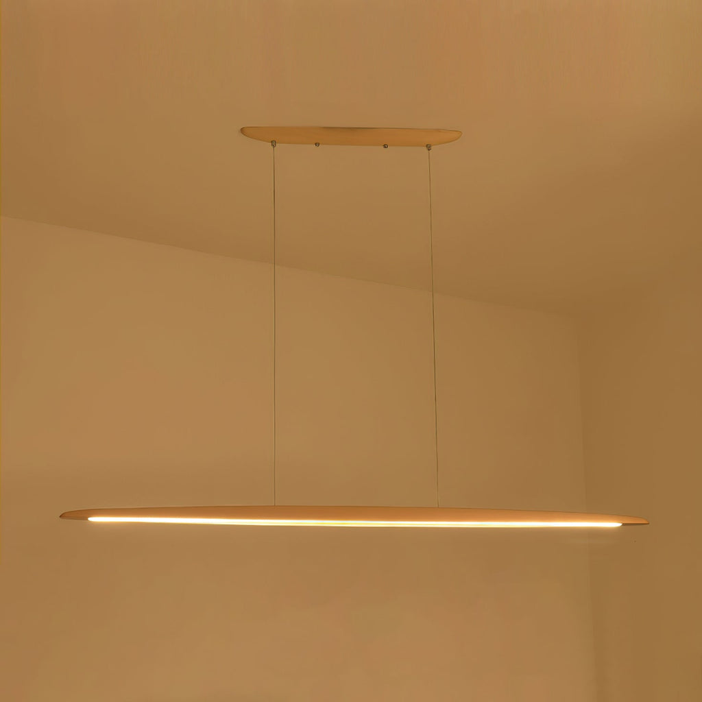 Zing Walnut Wood Minimalist Suspension