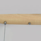 Zing Walnut Wood Minimalist Suspension