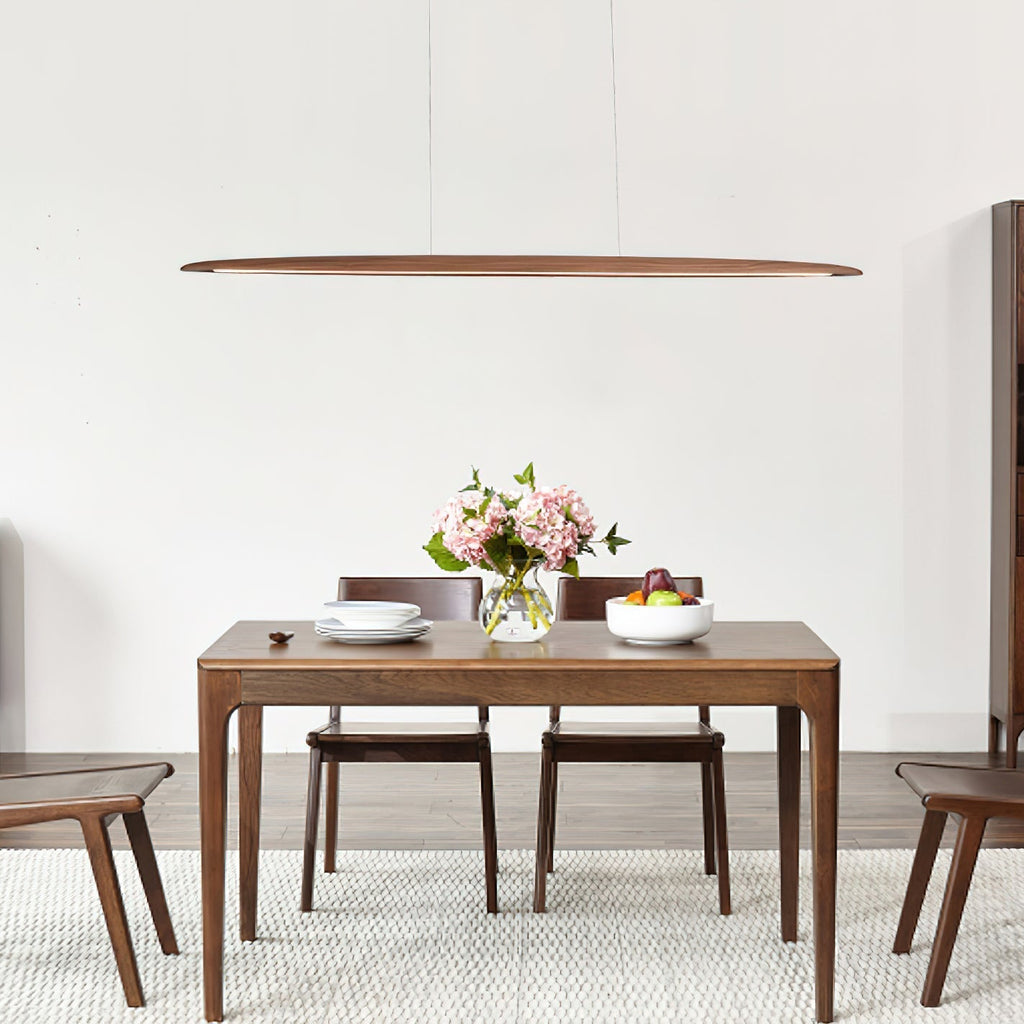 Zing Walnut Wood Minimalist Suspension
