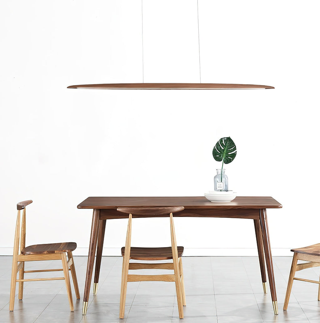 Zing Walnut Wood Minimalist Suspension