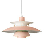 Aria Macaron Shade Pendant Light, 15 Colors