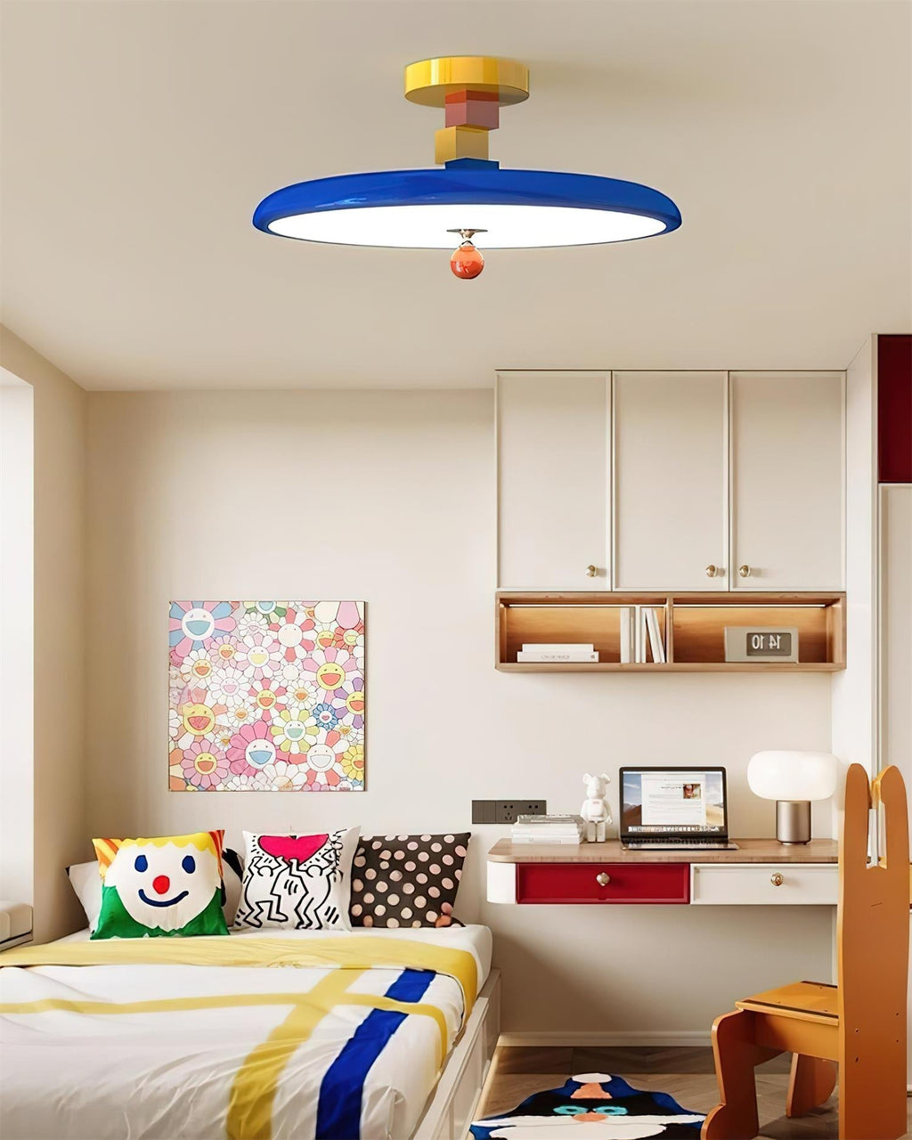 Zeno Geometric Acrylic Ceiling Light