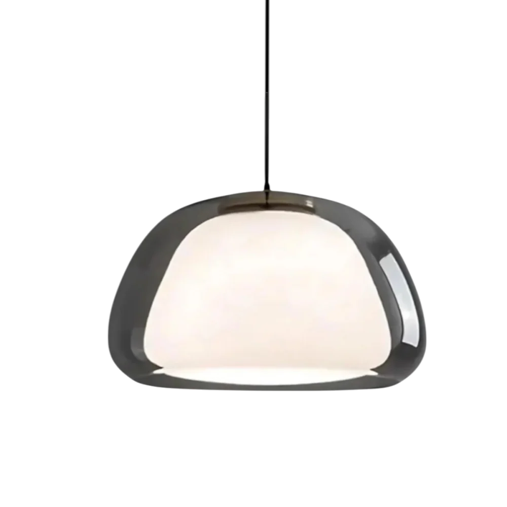 Zephyra Crystalline Dome Glass Pendant Light