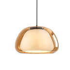 Zephyra Crystalline Dome Glass Pendant Light