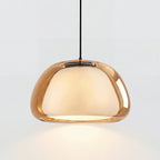 Zephyra Crystalline Dome Glass Pendant Light