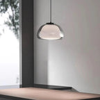 Zephyra Crystalline Dome Glass Pendant Light