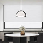 Zephyra Crystalline Dome Glass Pendant Light