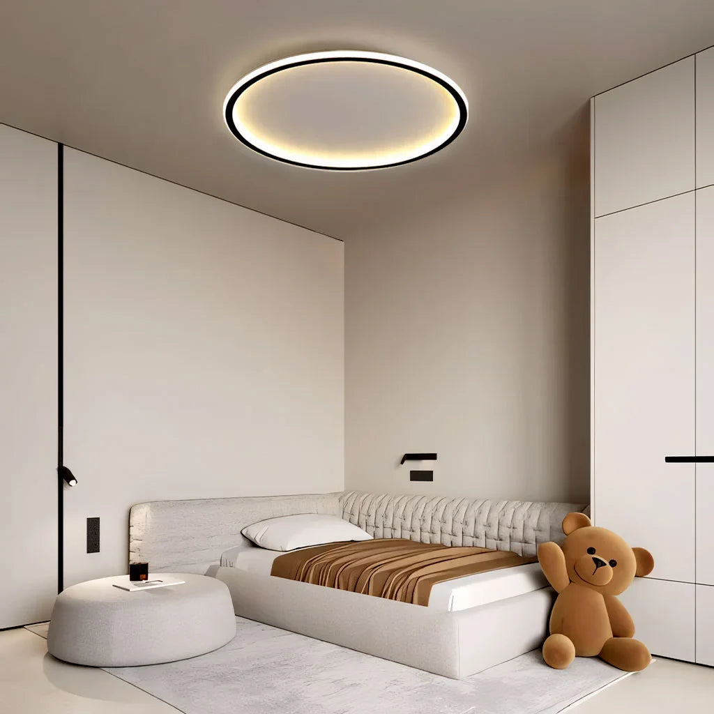 Zev Round Hollow Ceiling Light