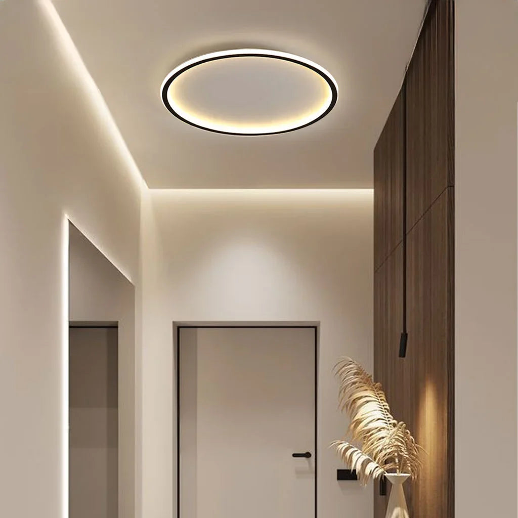 Zev Round Hollow Ceiling Light