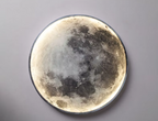 Decorative LED Wall Lamp in the Shape of a Moon