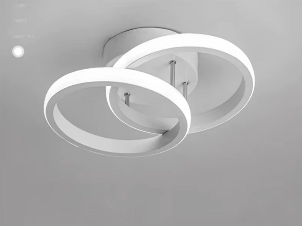 Modern LED Ceiling Lamp Chandelier – Geometric Fixture in Modern Style