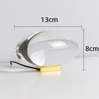 Modern Crystal LED Projection Table Light | USB Powered