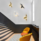 Modern LED Origami Bird Wall Lamp – Decorative Sconce