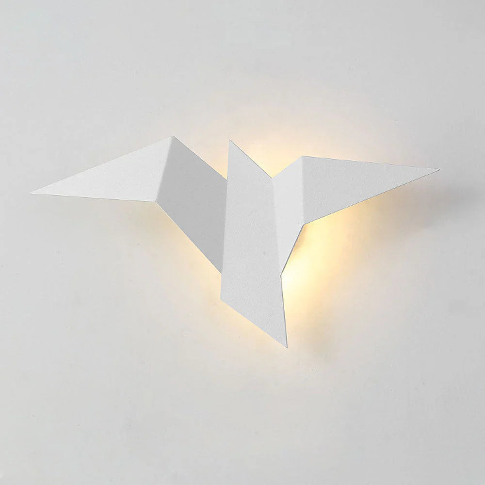 Modern LED Origami Bird Wall Lamp – Decorative Sconce
