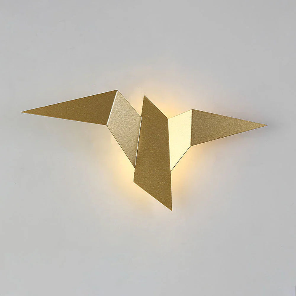 Modern LED Origami Bird Wall Lamp – Decorative Sconce