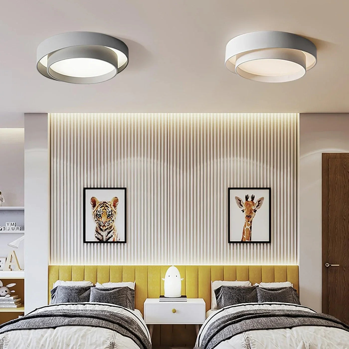 Modern LED Ceiling Lamp – Elegant Round Ceiling Light for Living Room and Bedroom
