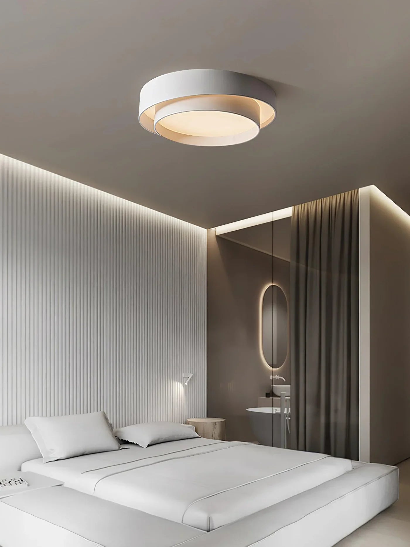 Modern LED Ceiling Lamp – Elegant Round Ceiling Light for Living Room and Bedroom