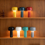 Modern LED Table Lamp "Mushroom" – Portable, Rechargeable, Touch Control