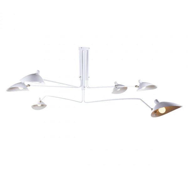 Black Ceiling Lamp with Rotating Arms – Modern Design