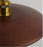 Scandinavian Wooden Pendant Lamp – Minimalist Ceiling Light