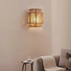 Hikari Boho Wall Sconce Made of Natural Rope