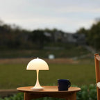 Modern LED Table Lamp – Minimalist Lamp with Dome-Shaped Shade