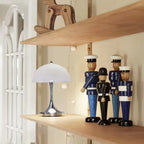 Modern LED Table Lamp – Minimalist Lamp with Dome-Shaped Shade