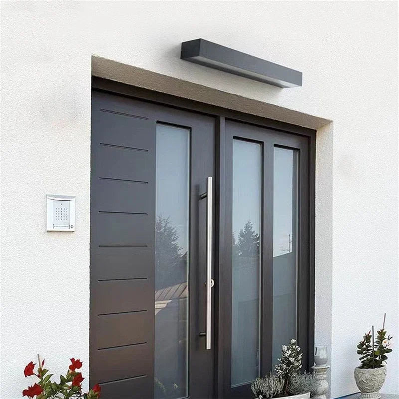 Modern LED Wall Lamp – Minimalist Outdoor Lighting