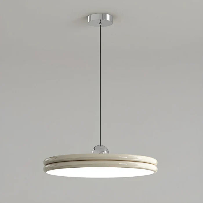 Modern Disc-Shaped Pendant Lamp – Minimalist LED Lighting for Dining Rooms and Living Rooms