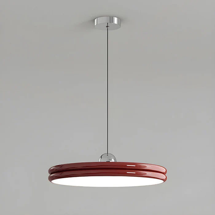 Modern Disc-Shaped Pendant Lamp – Minimalist LED Lighting for Dining Rooms and Living Rooms
