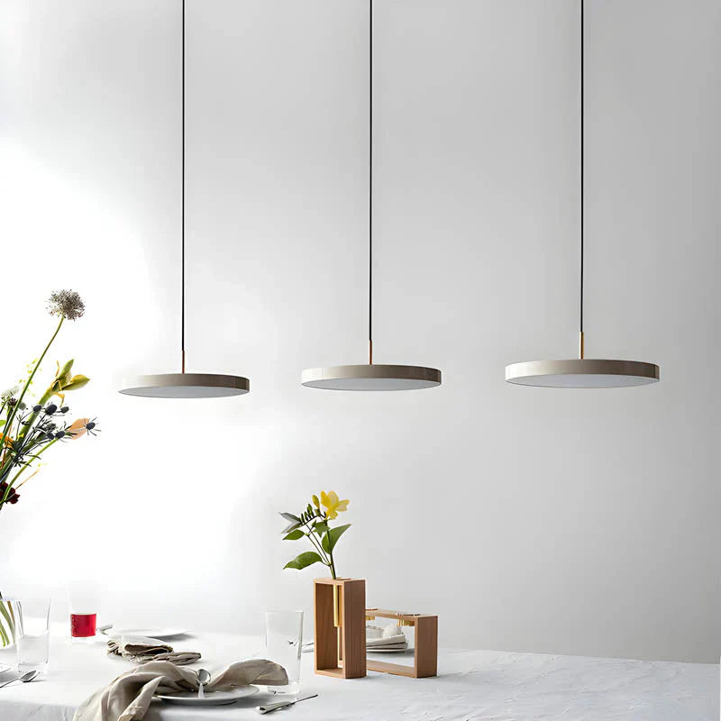 Modern Round LED Pendant Lamp for Dining Room and Living Room