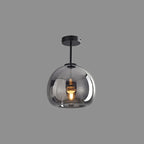 Rhea Glass Semi-Flush Mount Ceiling Light/Pendant Light