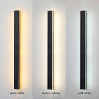 Silex Linear Outdoor Wall Lamp