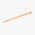 Arisha Modern Linear LED Ceiling Light Wood Bedroom/Living Room