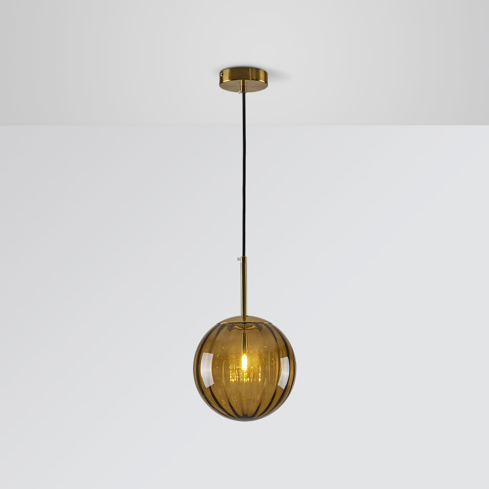 Lexa Modern Metal/Glass Pendant Light