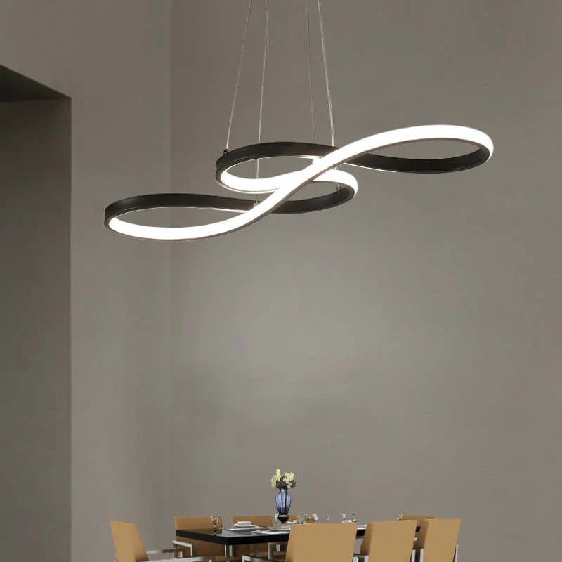 LED Pendant Lamp Chandelier in the Shape of Musical Notes – Creative Modern Ceiling Lighting