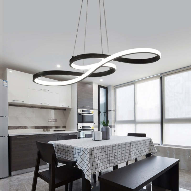 LED Pendant Lamp Chandelier in the Shape of Musical Notes – Creative Modern Ceiling Lighting