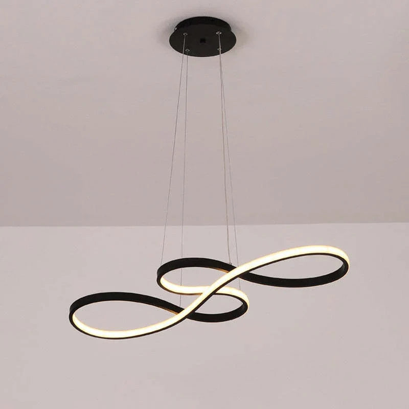 LED Pendant Lamp Chandelier in the Shape of Musical Notes – Creative Modern Ceiling Lighting