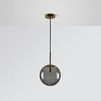 Lexa Modern Metal/Glass Pendant Light