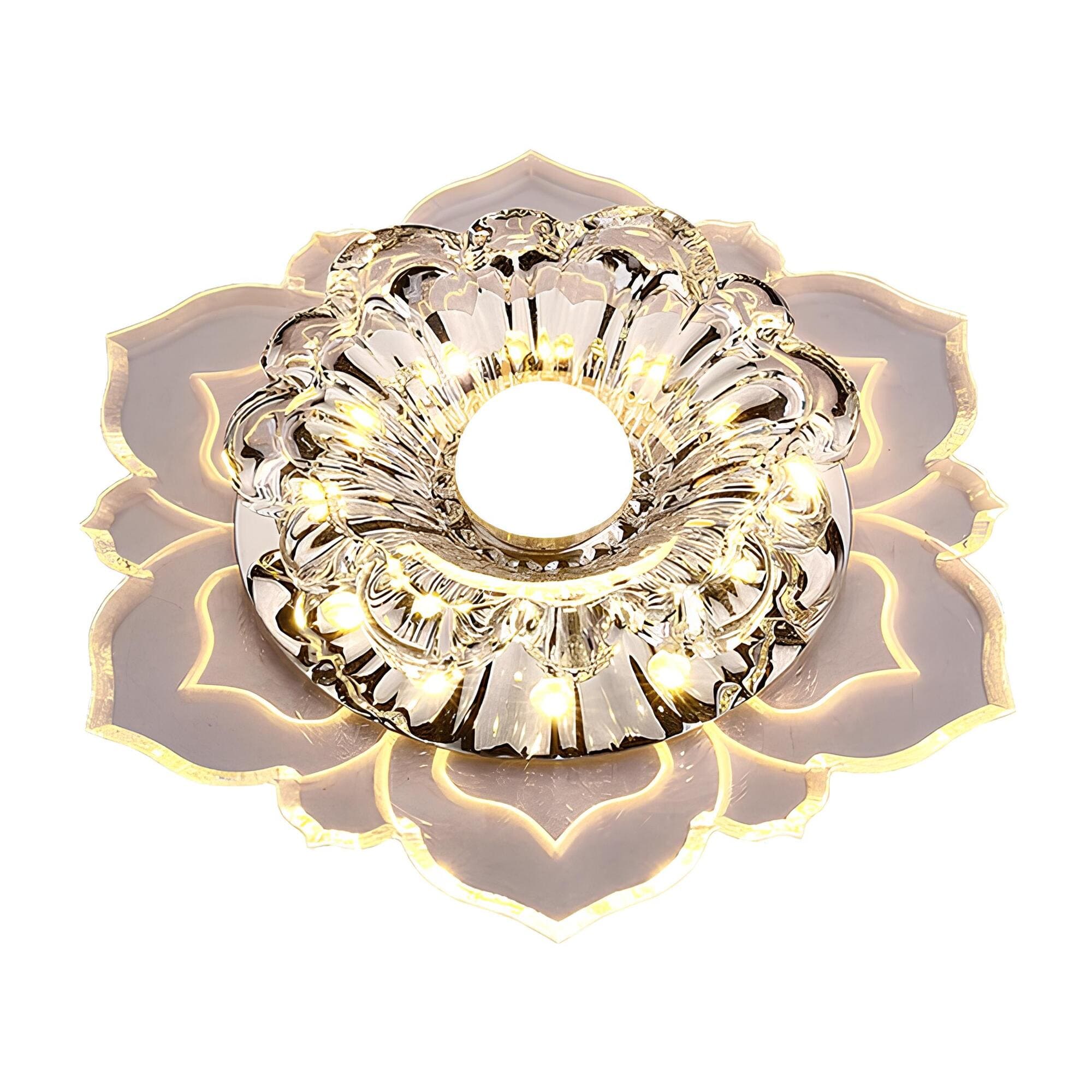 Mirella - Elegant Crystal LED Ceiling Lamp with Modern Design