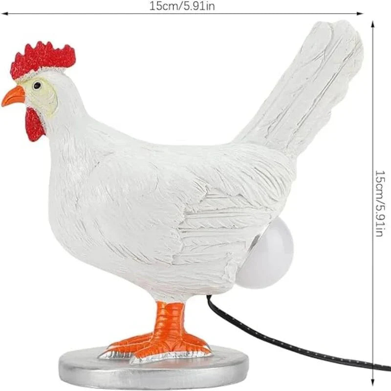 Decorative Night Light Chicken – Original LED Table Lamp for the Room