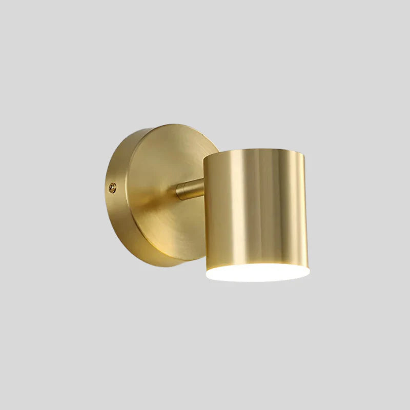 Modern LED Wall Sconce in Gold Finish – Elegance and Functionality