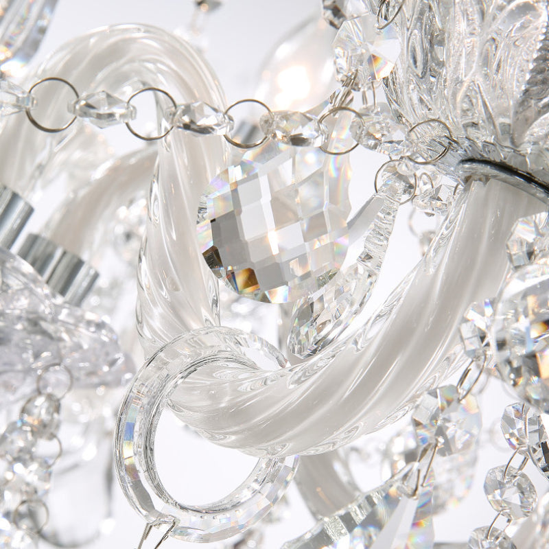 Silva Chandelier French Crystal Living Room Dining Room