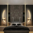 Forseti Minimalist Arc Linear LED Wall Light