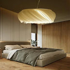 Luxury Acrylic Pendant Lamp with Sculptural Form