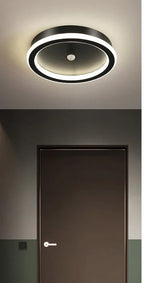 Modern LED Ceiling Lamp with Geometric Shape