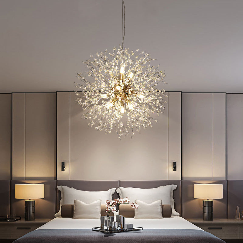 Kristy Pendant Light Hanging Lamp Gold Dining/Living Room Modern Design LED