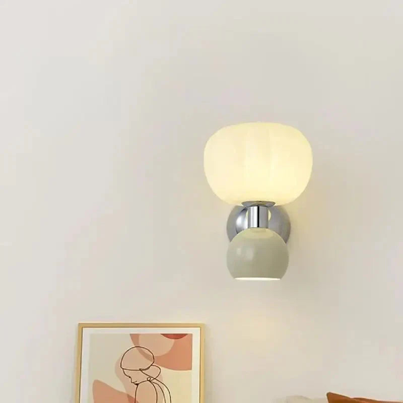 Wall Lamp with Spherical Shade – Modern Simplicity